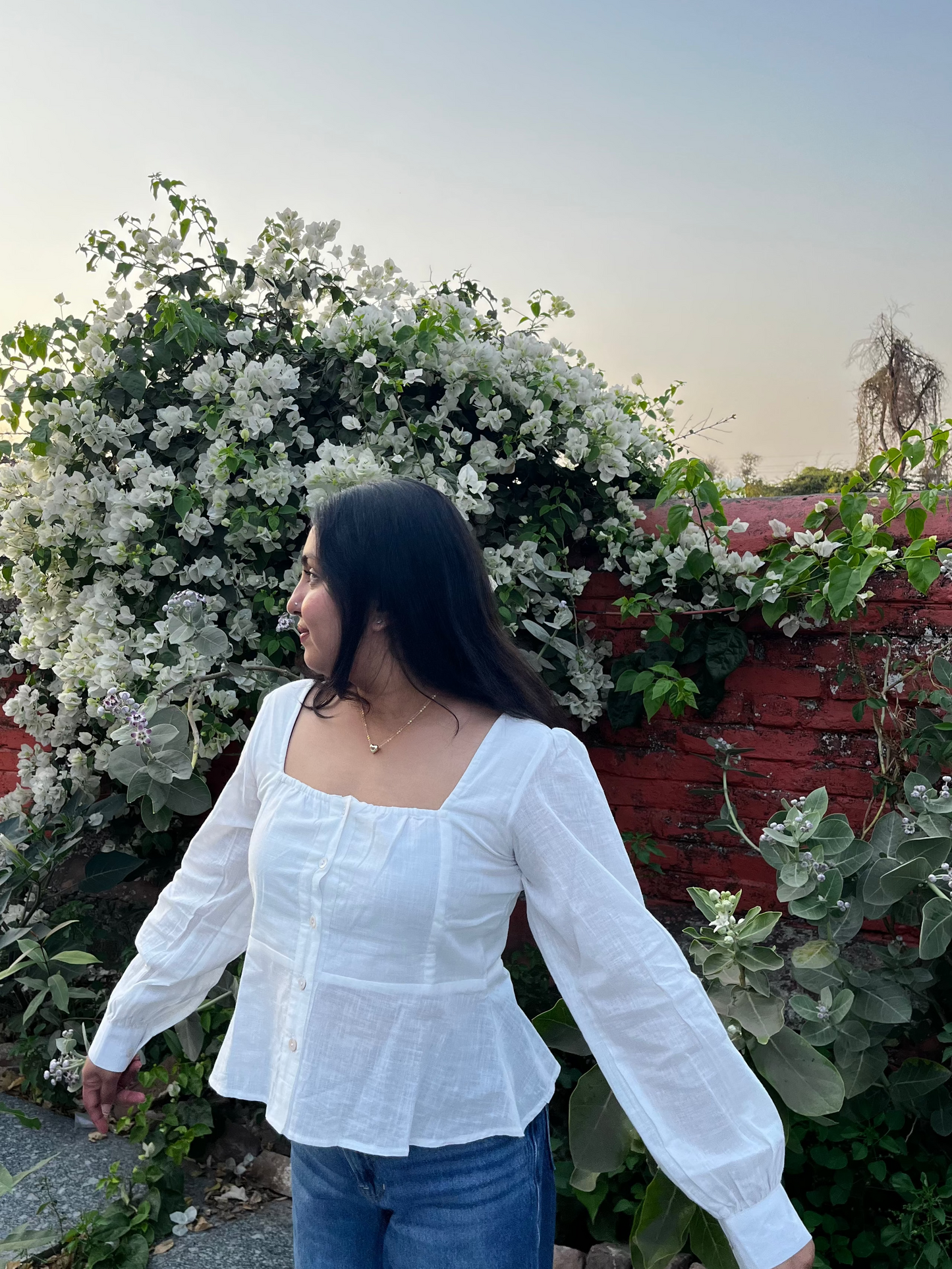 Roury Peplum Top