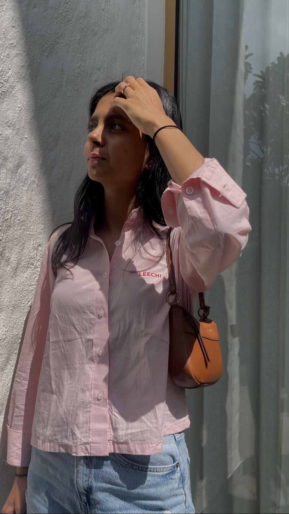 Blush Poplin Shirt
