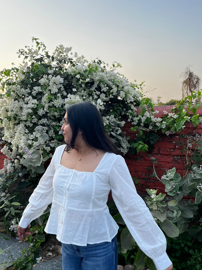 Roury Peplum Top
